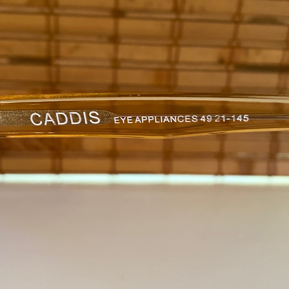 Caddis Bixby Reading Glasses, Raw Honey, 1.00 - Picture 2 of 5
